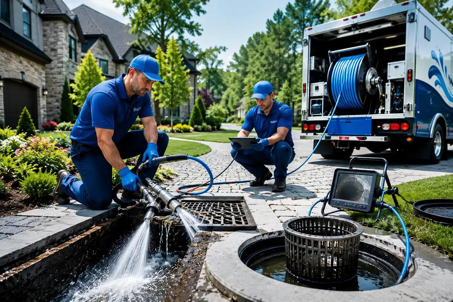 Local outdoor drain cleaning professionals in Juliustown, NJ
